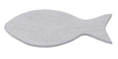 3863112 Streuteil Fisch ca.5cm grau 15St 