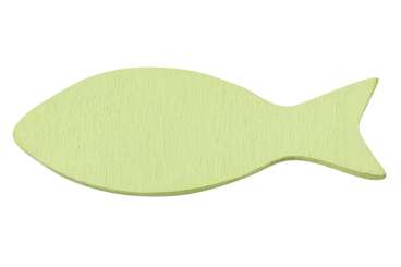 3863116 Streuteil Fisch ca. 5cm,15St. hellgrün 