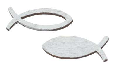 3863138 Streuteil Fisch 3,5cm 2-f, 16St. grün 