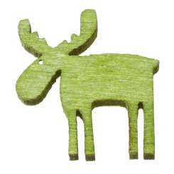 3863242 Holzelch 2cm grün           12St 