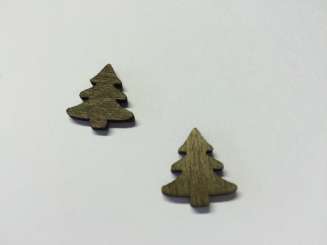 3863248 Holzbaum 2cm braun          12St 