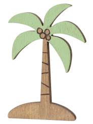 3863524 Palme aus Holz,  6,5cm 