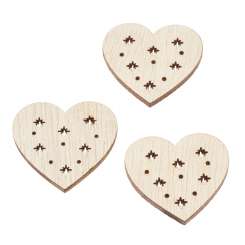 3863584 Streuteil Herzen, 3,4cm, 3St 