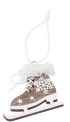 3863590 Schlittschuh, 4cm, grau 