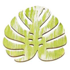 3863636 Blatt aus Holz I, 7,5cm, 3St. 