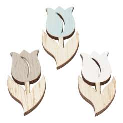 3863647 Streuteil Tulpe  3,5cm, 6St. sort. 