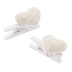 3863694 Herz m. Klammer 1,5cm natur, 6St 