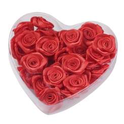 3865240 Satin-Rosen 20mm rot      à 30St 