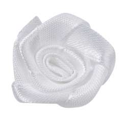 3865242 Satin-Rosen 20mm weiss    à 30St 
