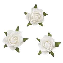 3865270 Streu-Rosen, 20mm, weiss      20St 