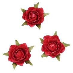 3865272 Streu-Rosen, 20mm, rot        20St 