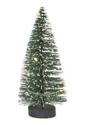 3865329 Mini-Tannen m LED 10cm grün/weiss 
