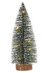 3865335 Mini-Tanne m.10 LED 20cm grün/weis 