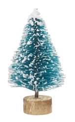 3865362 Mini-Tannen m. Schnee  3,5 cm, 3St 