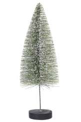 3865370 Tanne m. Stamm 25cm grün/weiss 