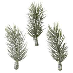 3865566 Tannenzweig m. Schnee, 7cm, 10St 
