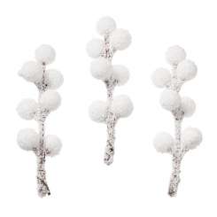 3865570 Schneekugelzweig, 9cm, 4St 