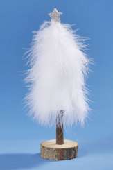 3865600 Baum m. Federn  25cm 
