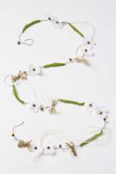 3865708 Blütengirlande 1,5 m, weiss 