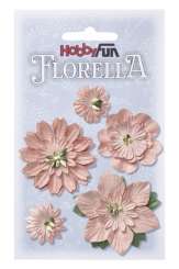 3866066 FLORELLA Mlb.pap2-5cm rosenholz,5x 