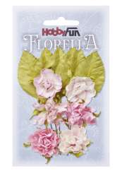 3866086 Florella Blüten 3cm, 6St Zart-rosa 