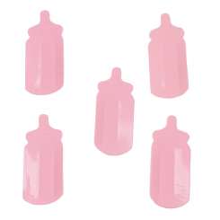 3869037 Flitter-Baby-Flasche, 2cm 5gr. rosa 