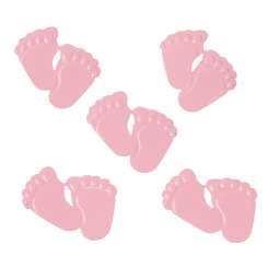 3869039 Flitter-Baby-Füße, 1,5cm 5gr. rosa 