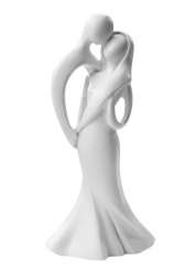 3870030 Hochzeitspaar mod.II 10cm weiss 