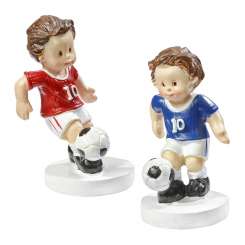 3870143 Fussballer rot/weiss         5cm 