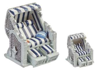 3870202 Strandkorb blau-weiss  6.5x6.5cm 