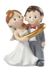 3870218 Hochzeitspaar im Ring      5cm * 