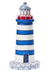 3870309 Leuchtturm blau/weiss      7.5cm 
