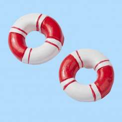 3870328 Rettungsring rot  2.3cm  Btl. à 2St 