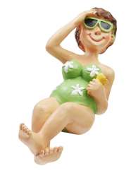3870393 Bade-Urlauberin für Liegestuhl ca. 6cm 
