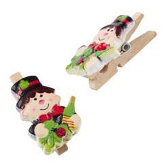 3870495 Schornsteinfeger mit Klammer, 2,5cm, 2St. 