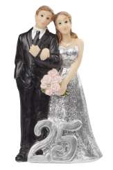 3870564 Silberpaar  9 cm 