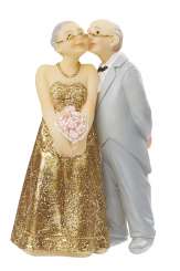 3870565 Goldpaar I,  7 cm, 