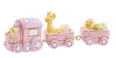 3870582 Eisenbahn  9x2,5x2,5 cm, rosa 