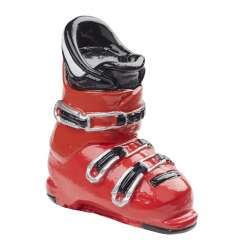 3870609 Skistiefel, ca. 4 cm, rot 
