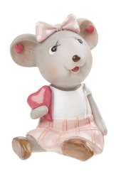 3870660 Verliebte Mäuse Sie  6cm, sitzend 