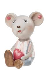 3870661 Verliebte Mäuse Er  6cm, sitzend 