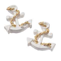 3870672 Anker  2,8cm, weiss,  3St. 