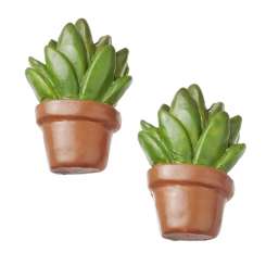 3870678 Kakteen I,  3cm, mit Klebepunkt,  3St. 