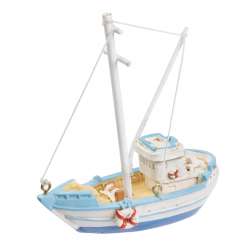 3870743 Fischerboot, 7,5cm, hellblau 