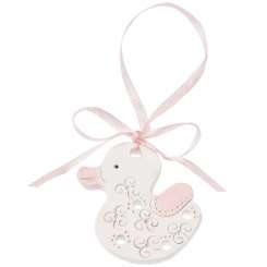 3870746 Baby-Girl Anhänger-Ente, 4,5cm 