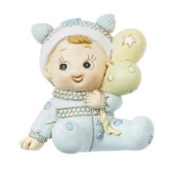 3870755 Baby-Boy 2 D, mit Luft-Ballon, 4,5cm 