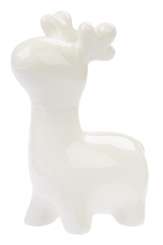 3870801 Hirsch 8cm, weiss 