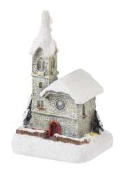 3870852 Kirche 5,5cm, winterlich 