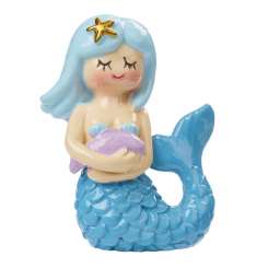 3870872 Meerjungfrau, 5cm, blau 