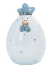 3870896 Huhn 6 x 6 x 9cm, zartblau 